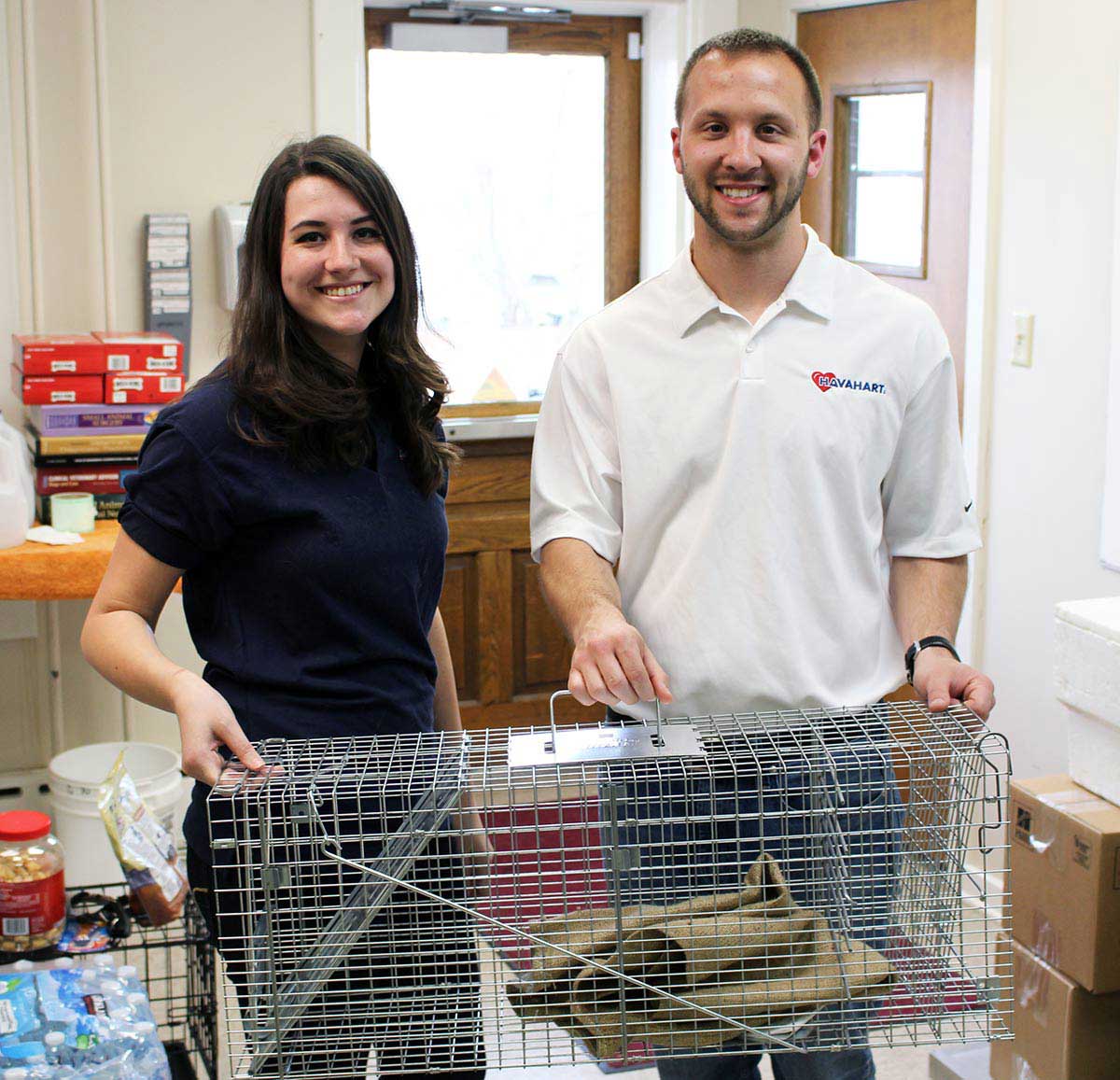 havahart donates feral cat trap