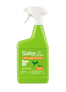 Liquid spray deer repellent