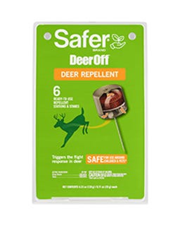 Use repellents to make them unwelcome to return